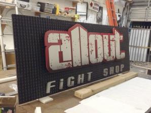 3D letters sign project example 29