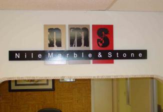 3D letters sign project example 45