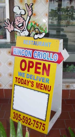 Interior and exterior signs project example 2