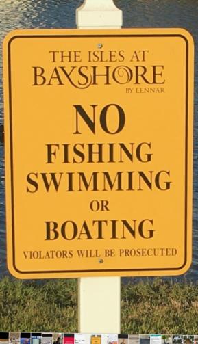 Interior and exterior signs project example 7