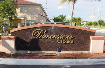 Monument sign project example 1