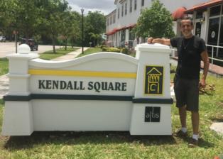 Monument sign project example 4